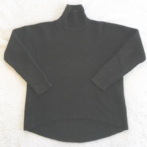 Madewell Sweaters - Madewell Black Waffle Knit Turtleneck Sweater Madewell Sweaters - Madewell Black Waffle Knit Turtleneck Sweater